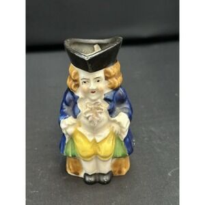 VTG 1940'S OCCUPIED JAPAN PORCELAIN TOBY MUG  VICTORIAN MAN‎ BEAUTIFUL DESIGN NR